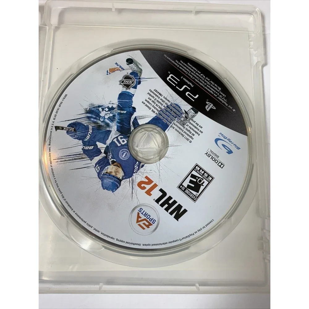 EA Sports NHL 12 Sony PlayStation 3, 2011 PS3 Hockey Video Game Complete Eit